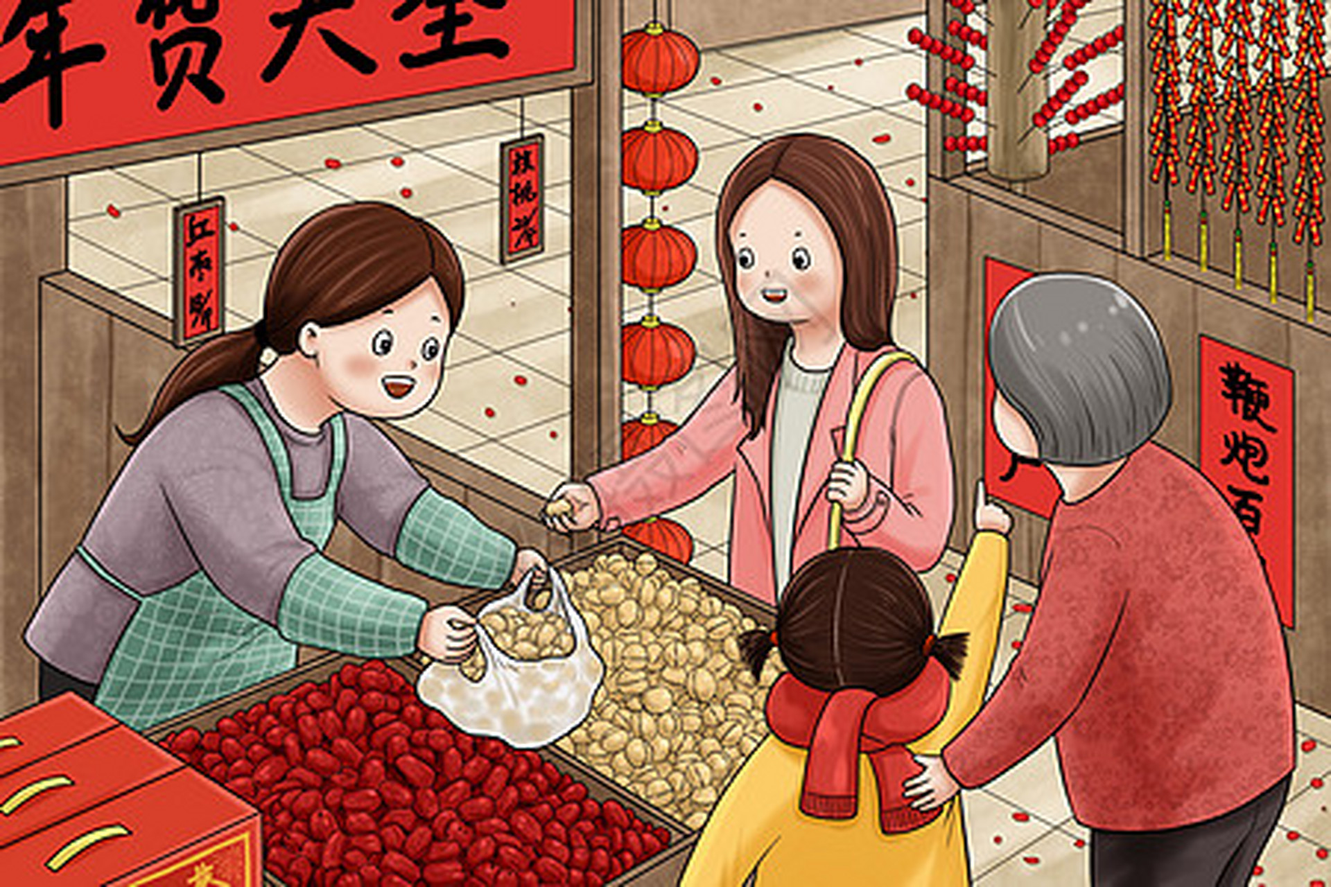 山东的春节热闹,充满希望和人情味,年轻人期待回家团聚.