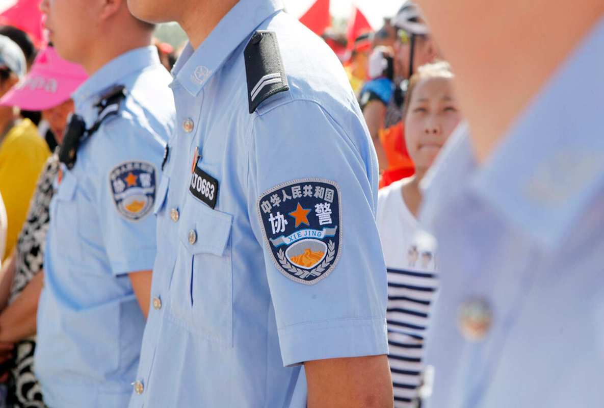 辅警标志 警察图片