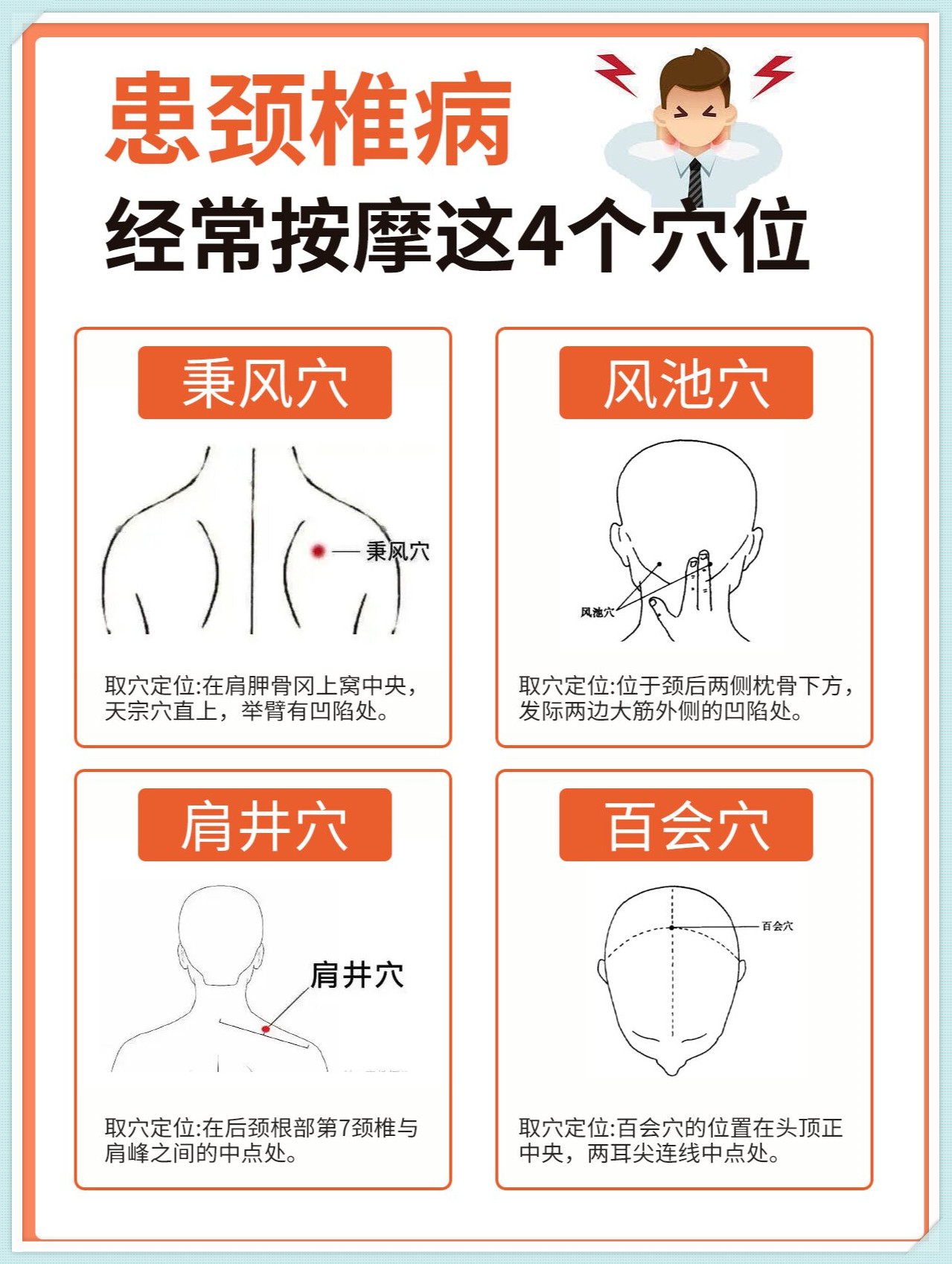 风池准确位置图片定位图片