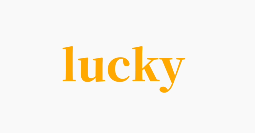 嘿,又学了幸运英文幸运英语单词lucky图标幸运英文图片幸运英语