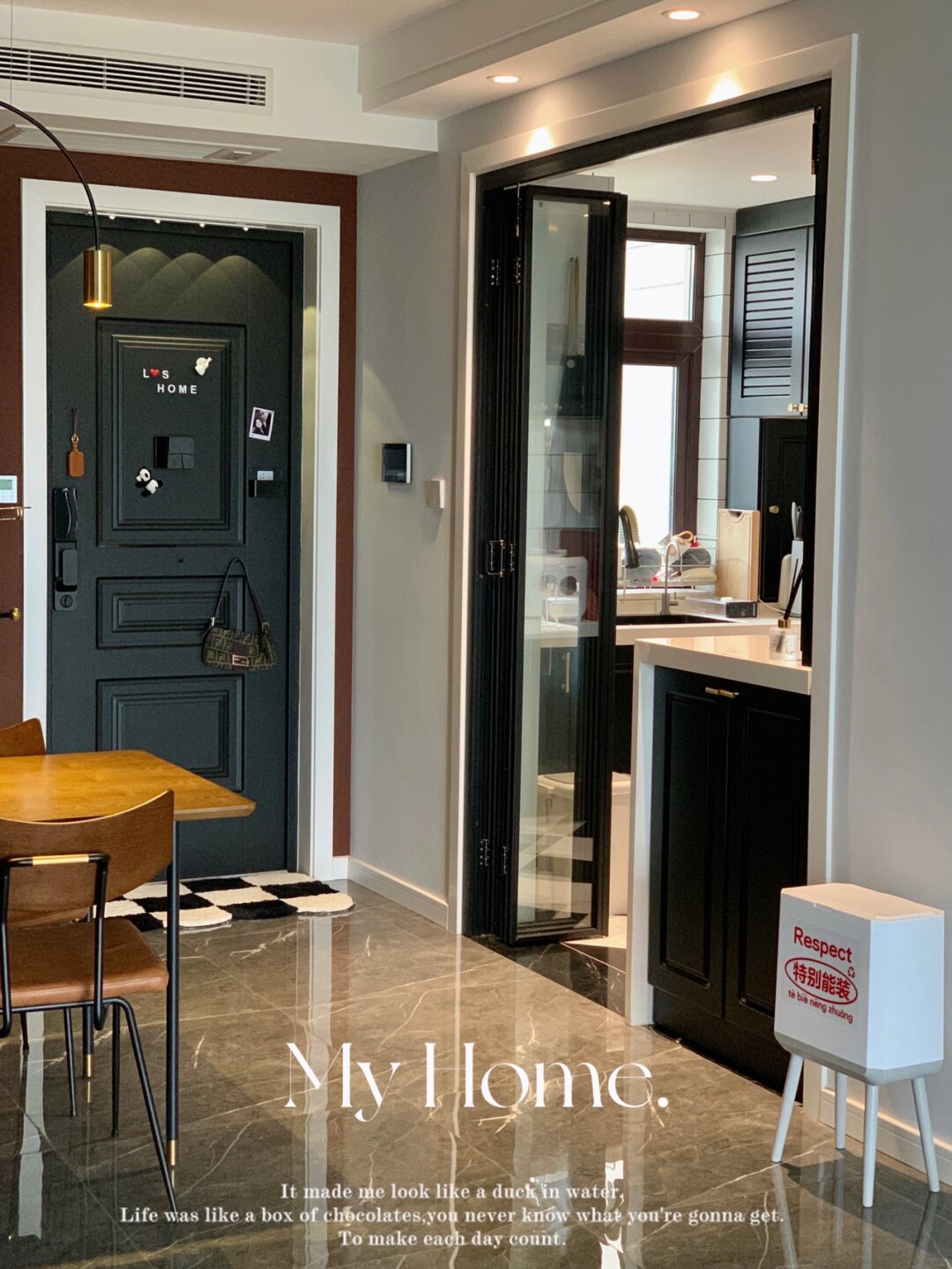 防盗门改色教程|给防盗门改了个色 好绝!