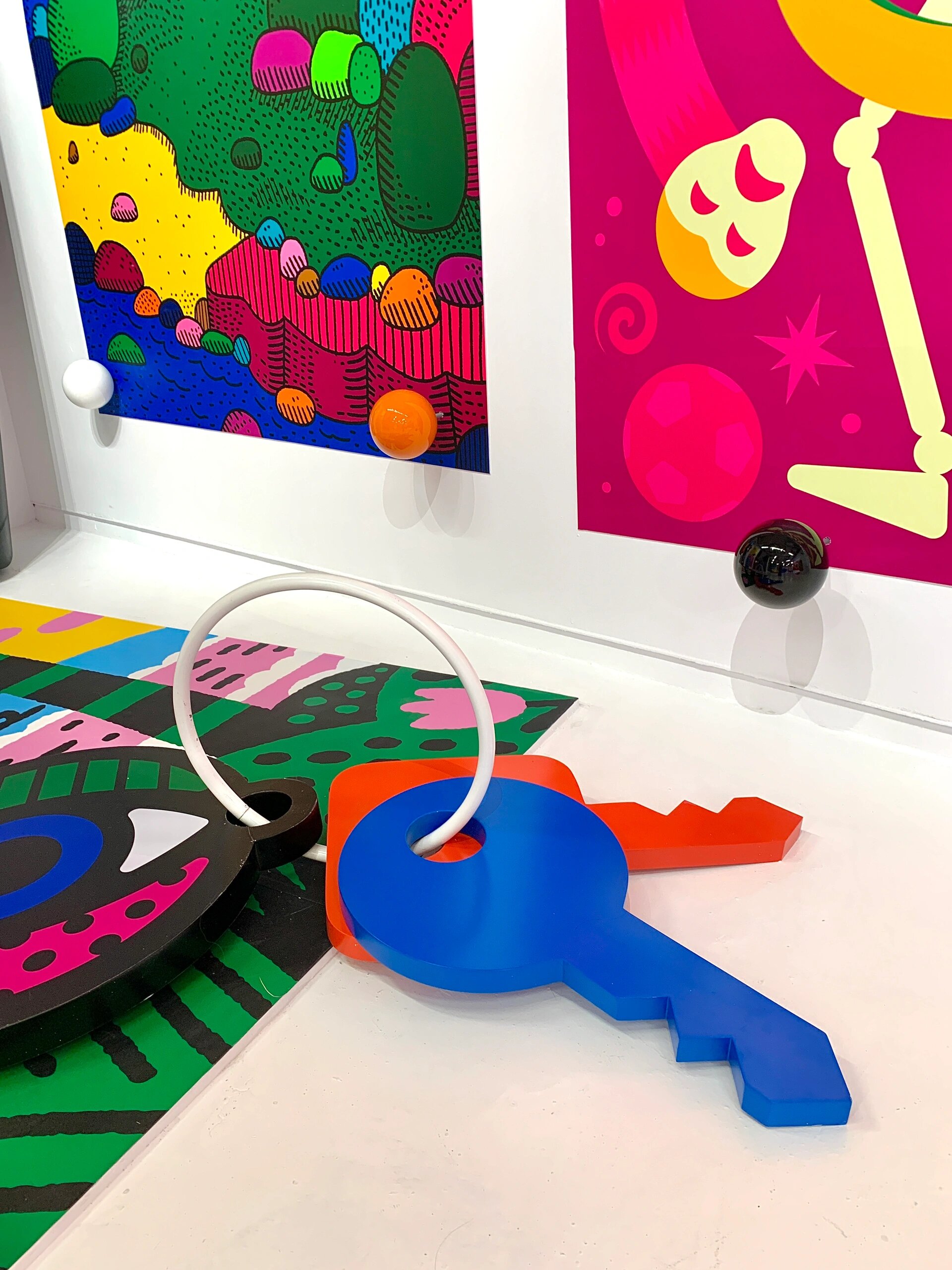 广州新展|仿佛走进彩色蜡笔王国 把夏日五彩斑斓的多巴胺色彩融入展里