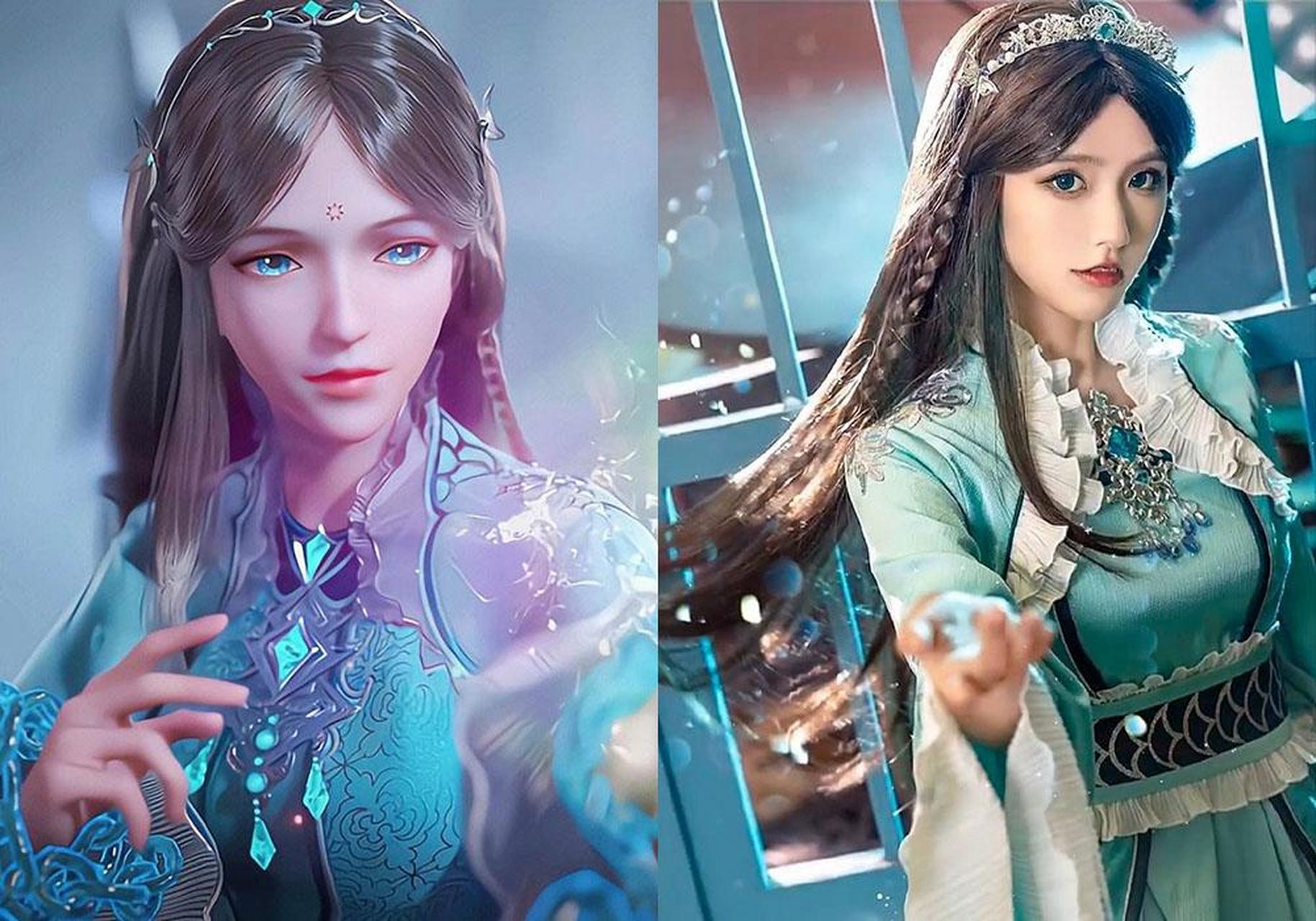 跨年创作挑战赛# 一组史莱克七怪不错的cos,男帅女美啊.