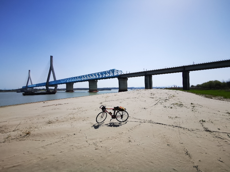 再见安庆长风沙江滩