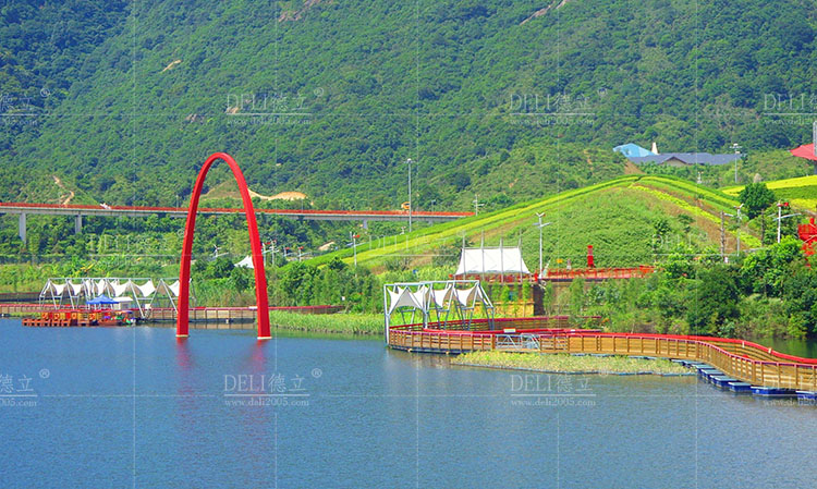 水上景观浮桥设计—让城市与自然相融合的创新之举