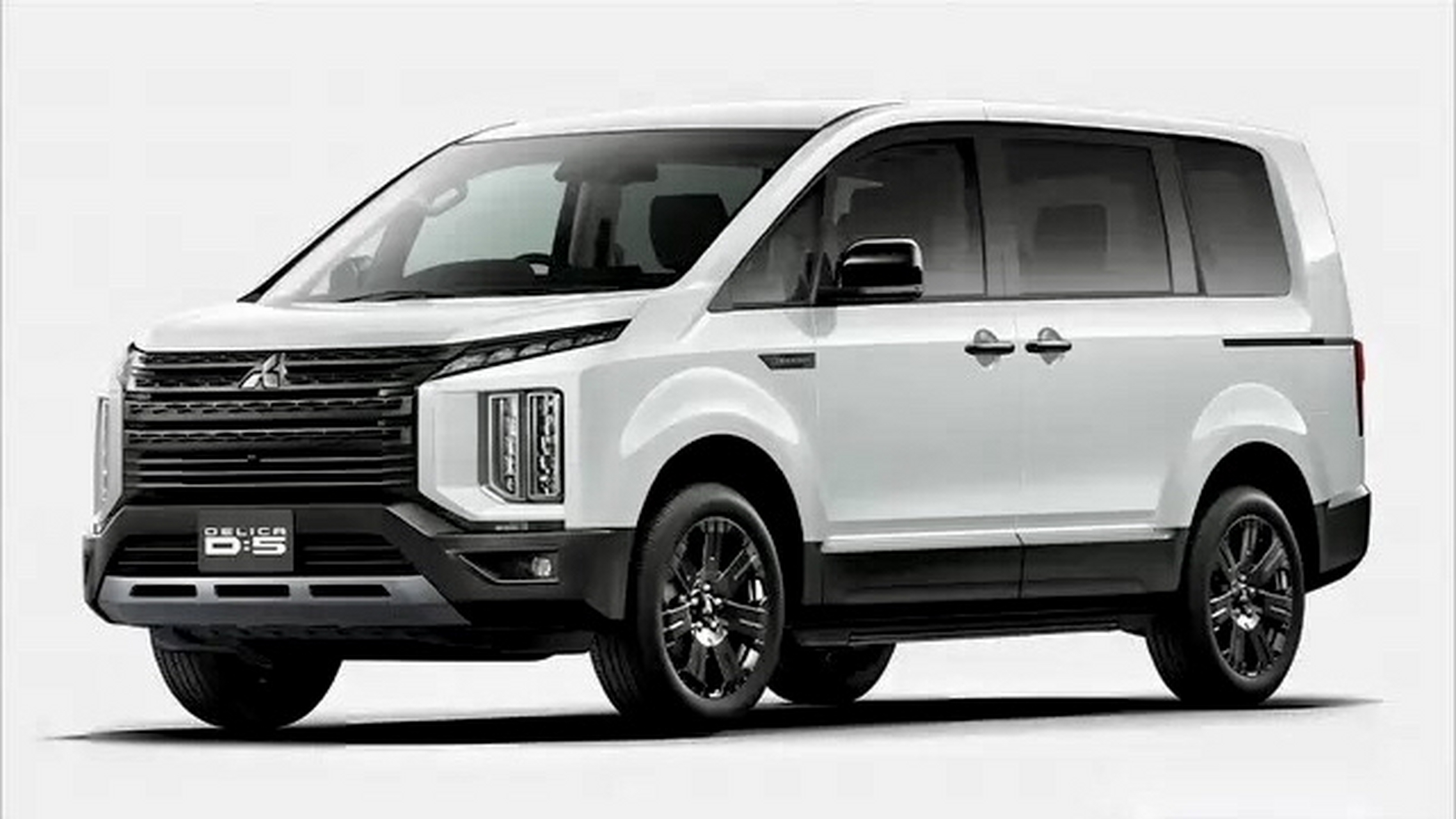 三菱四驱越野版mpv——三菱得利卡d,外观十分的福特,越野车的前脸和