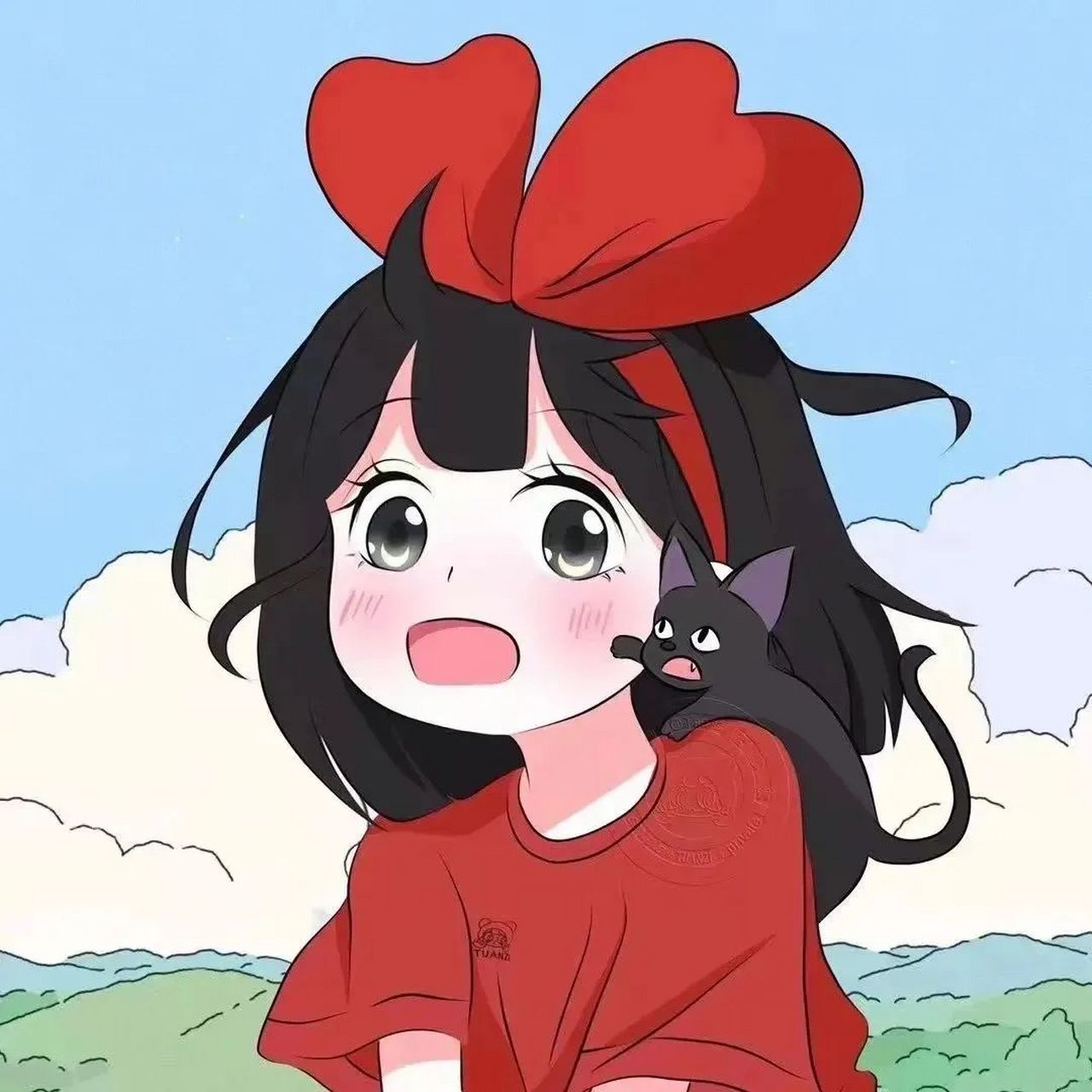 宫崎骏动漫魔女宅急便头像|好好生活 慢慢相遇
