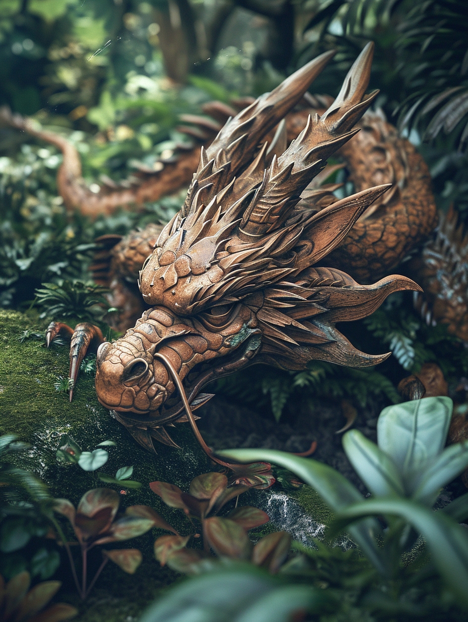 木龙怎么画?‖ai艺术创作