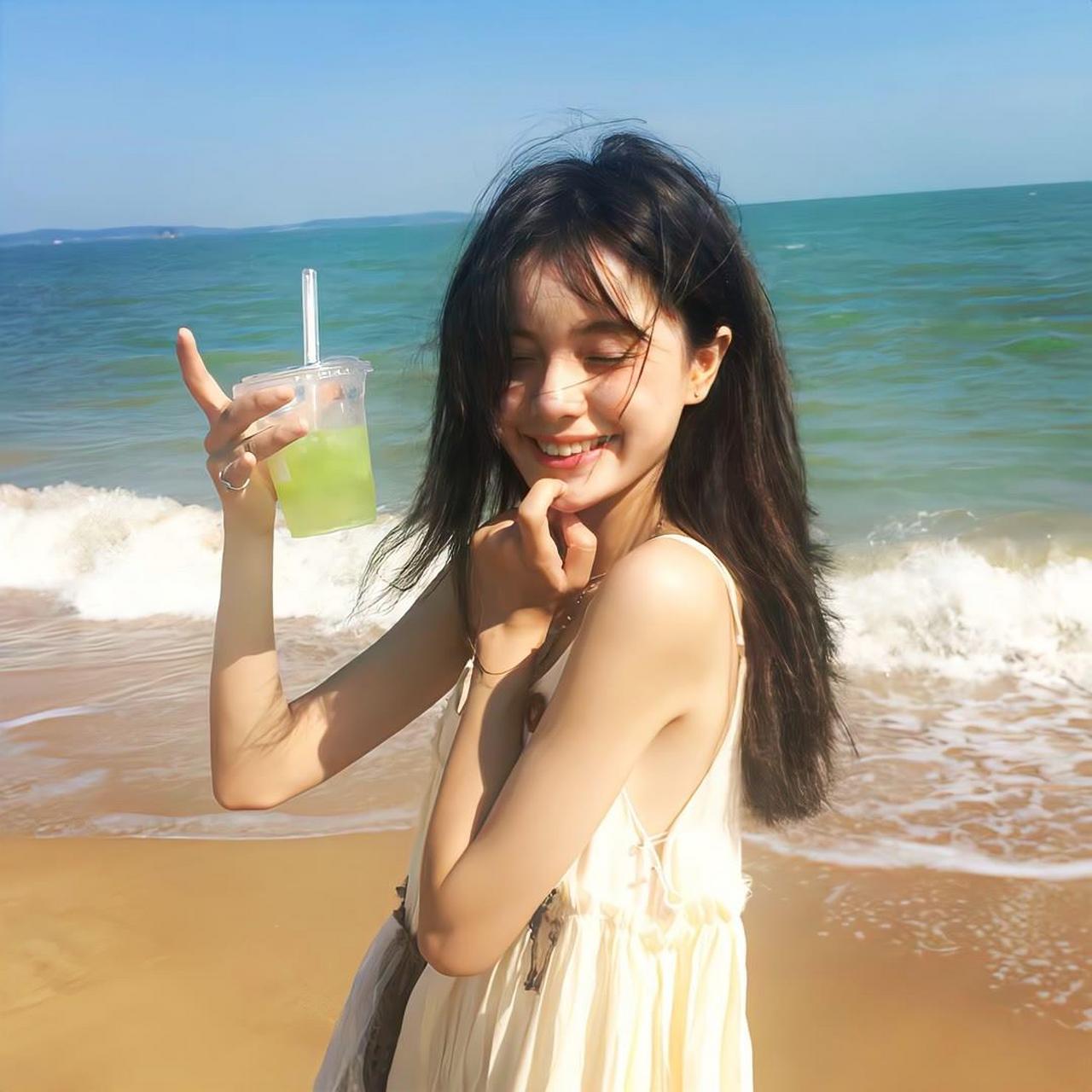 洒脱女孩 做一个洒脱快乐的人#头像#洒脱#随性#头像分享#可爱头像