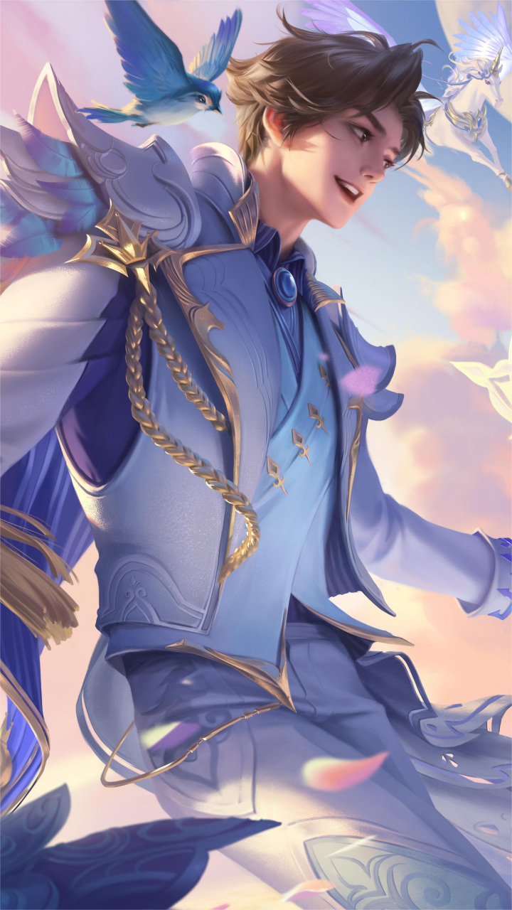 王者荣耀壁纸——孙策  历史原型  孙策,字伯符,吴郡富春人.