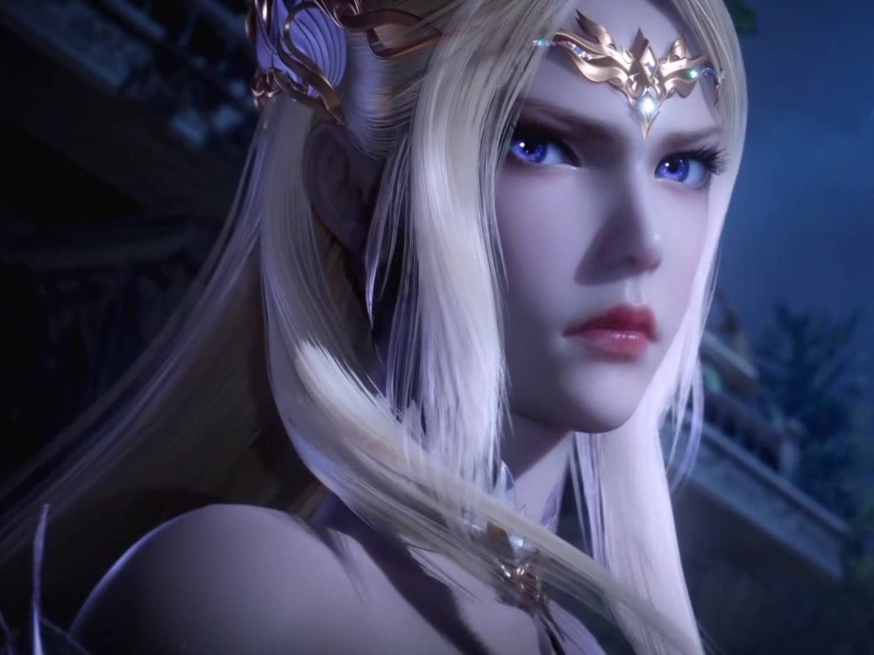 作为斗罗大陆重要女性角色,千仞雪拥有完美的身材,修长美腿,傲人双