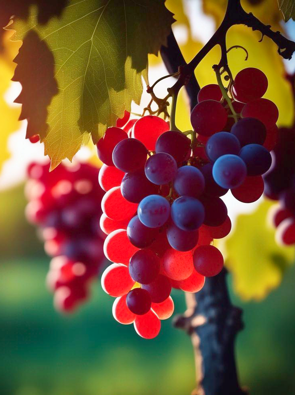 我不太喜欢太甜的水果,但是因为葡萄漂亮,再甜也不是问题.