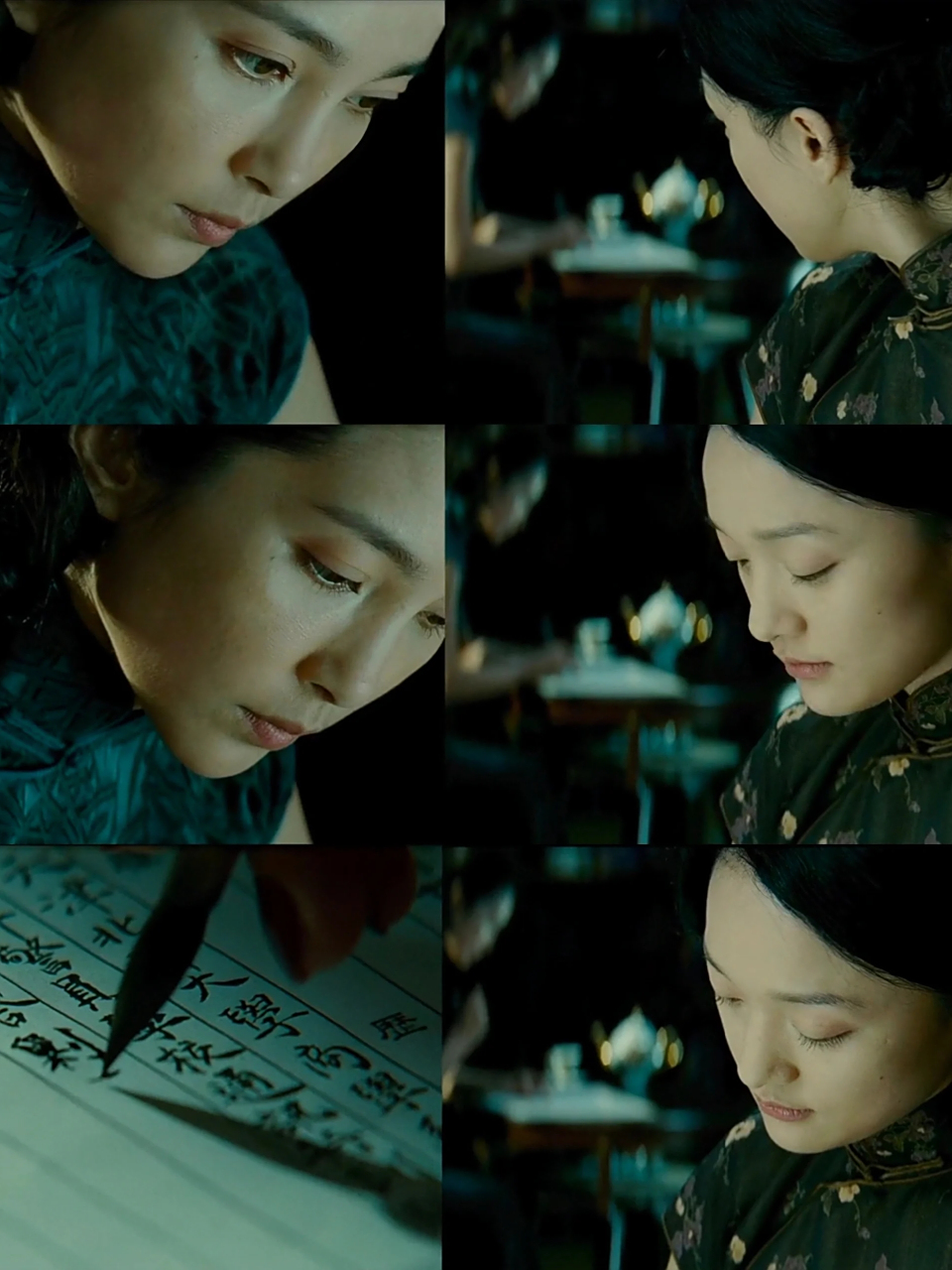 风声,顾晓梦看李宁玉的眼神,好像要吃了她 风声里,周迅演的顾晓梦,和