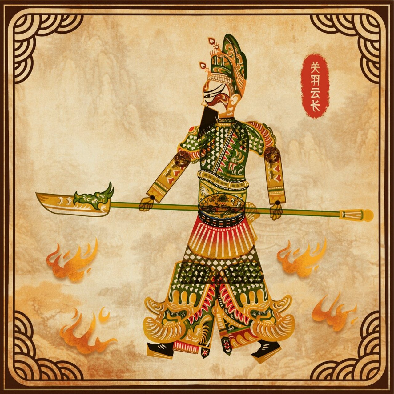 皮影武将系列-静态图  皮影三国:传统与创新的完美融合  我们正在努力