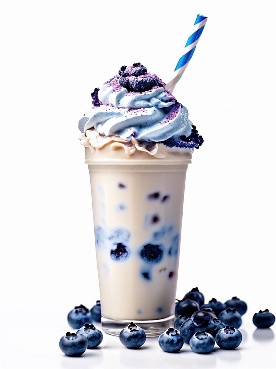 这款素材以鲜艳的色彩和细腻的笔触呈现,让你感受到水果与奶昔的完美