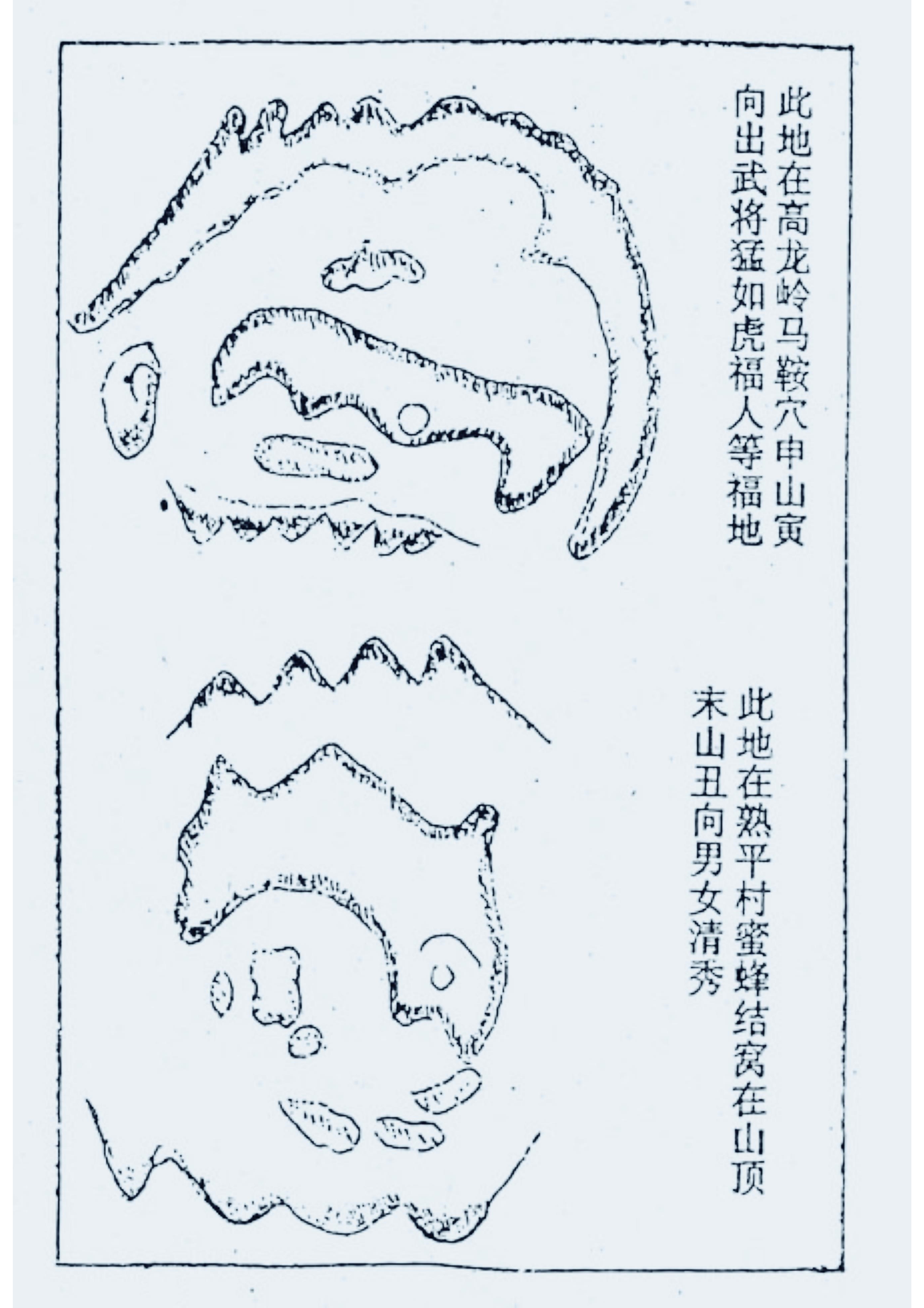 风水地理万山图解图片