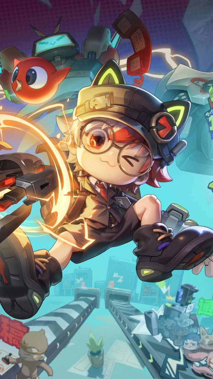 王者荣耀壁纸——鲁班七号第三弹  鲁班七号是鲁班大师的天才造物,是