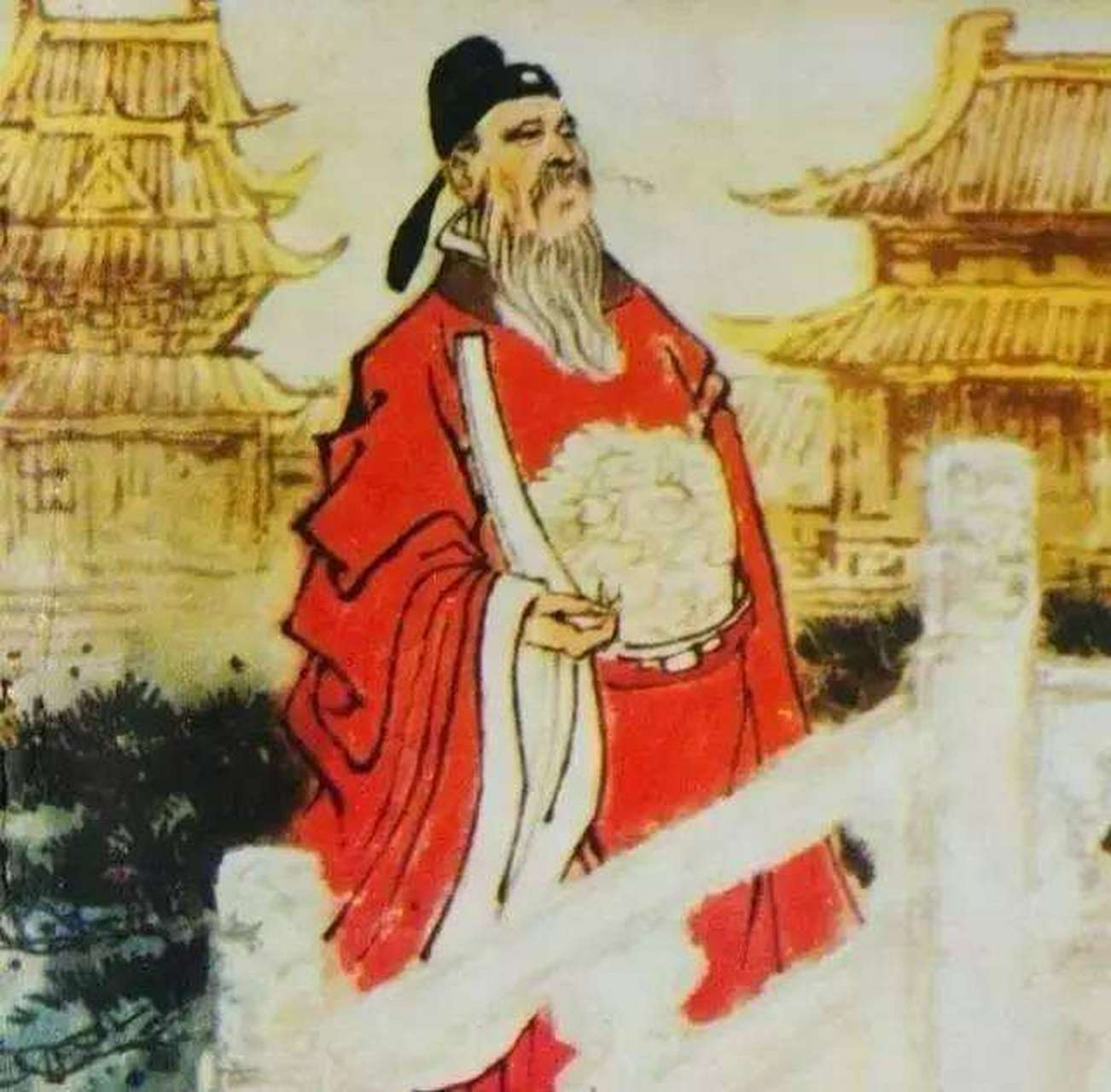 公元850年,64岁的李德裕信步闲逛,来到崖州的一座古寺,进了一个旧禅院