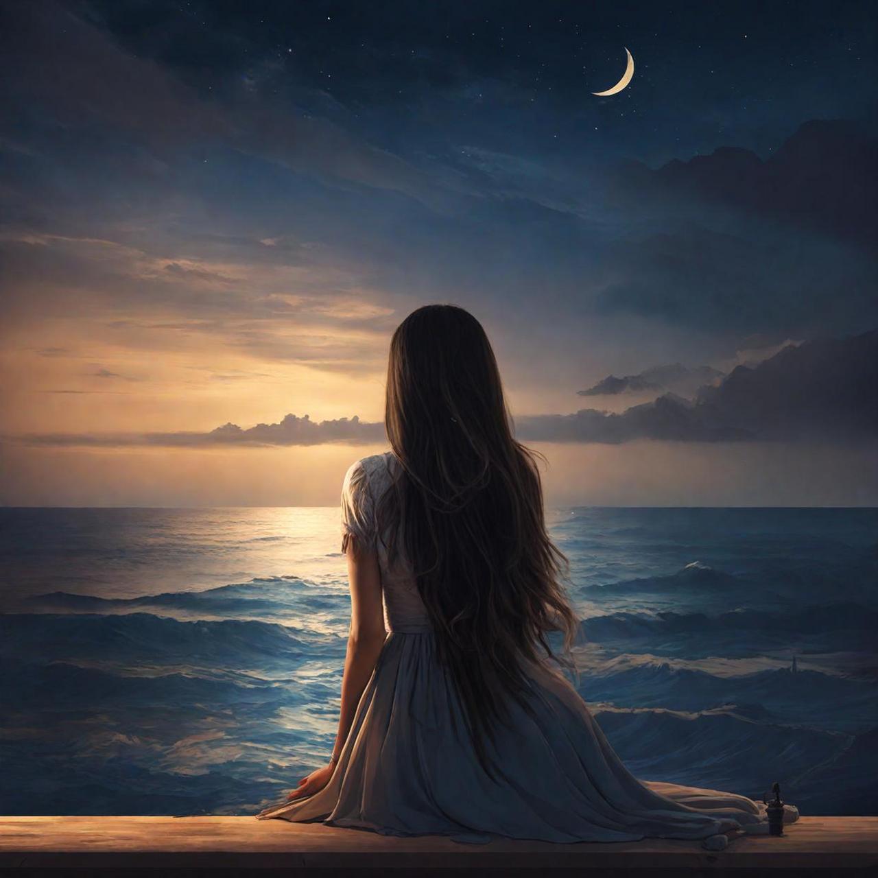 美丽的头像,背影 不只是正面好看,人物的背影也是非常漂亮的.