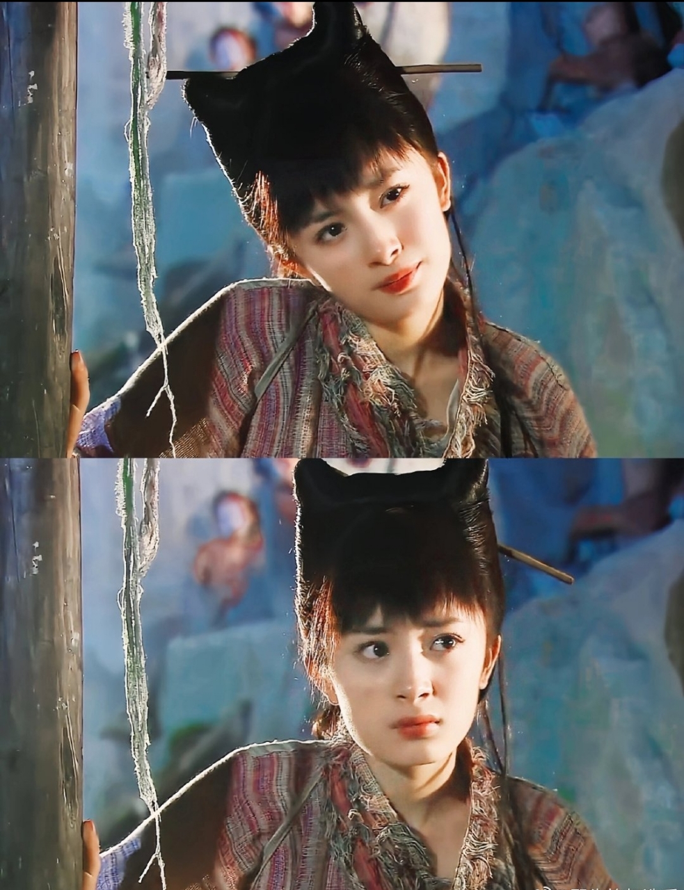 《大寒桃花开》,胡冰卿很像那时候的杨幂,也有点娜扎的感觉,现在褪去