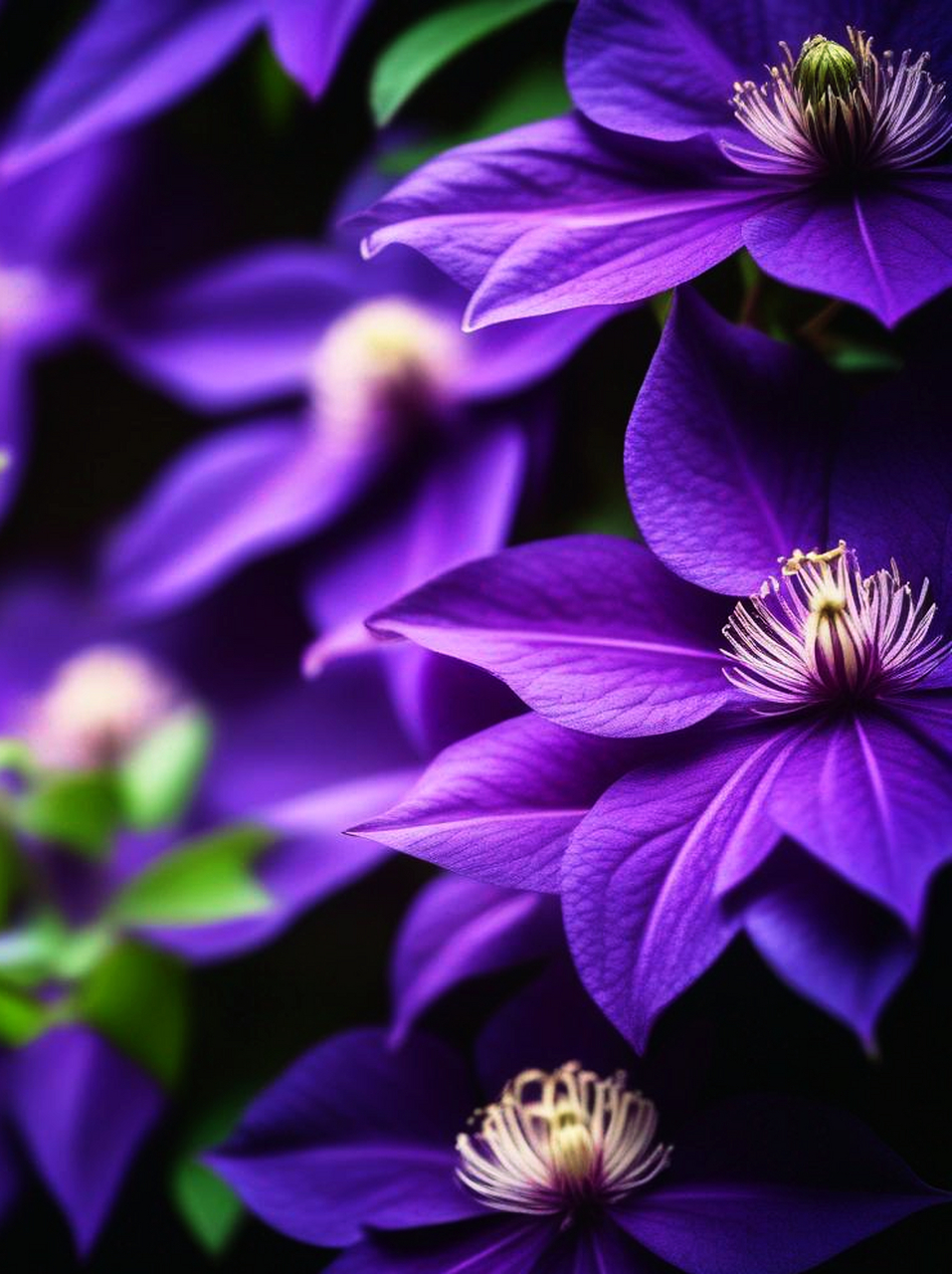 皇家紫铁线莲,高贵优雅