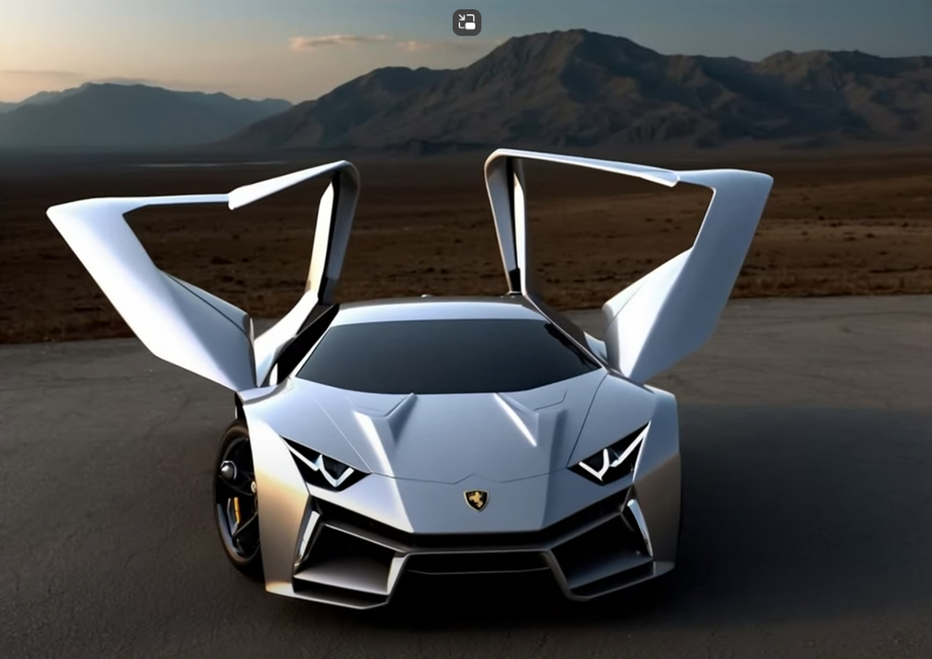 兰博基尼 2050 泄露:这只疯狂的野兽会让你的自行车哭泣!#跑车