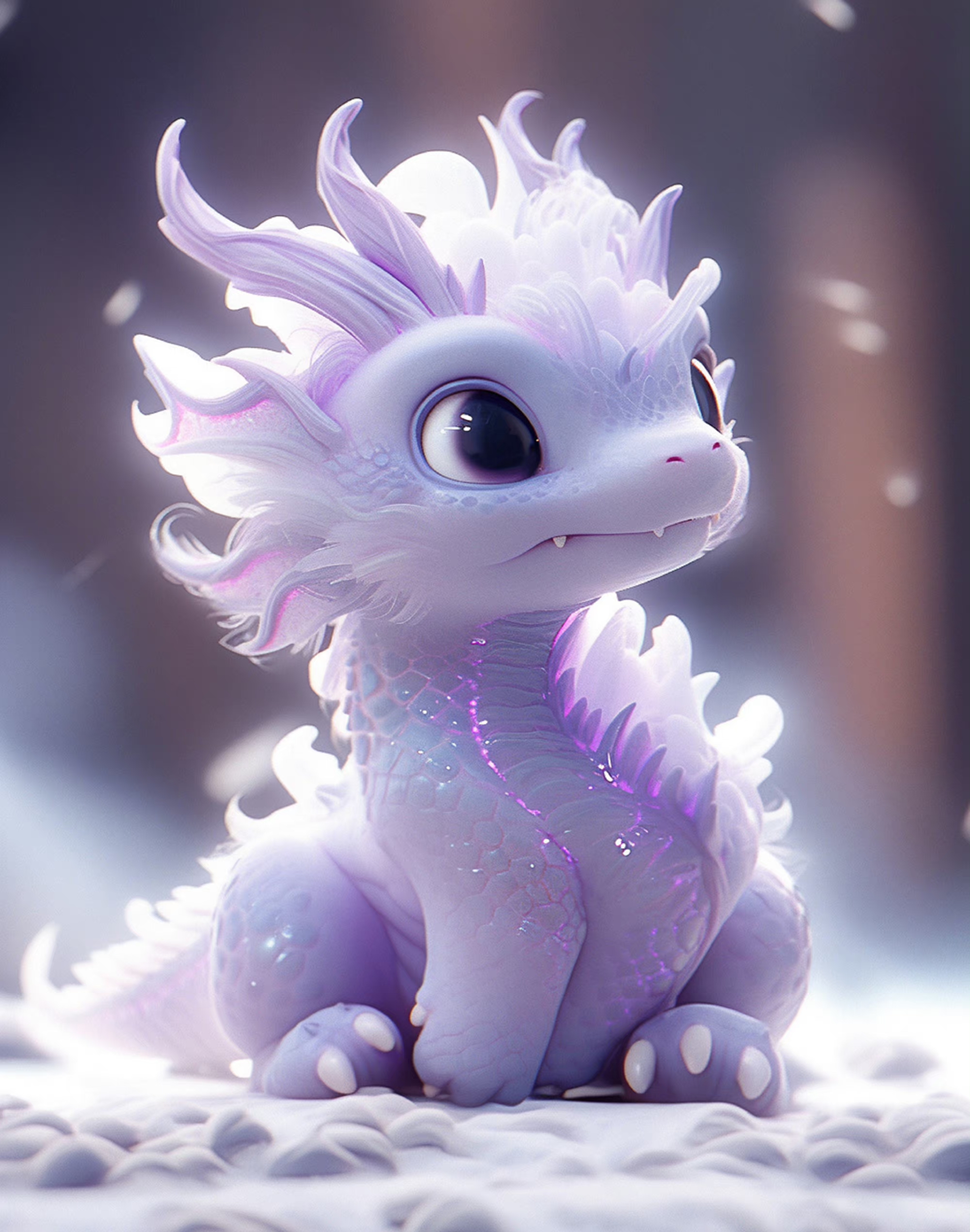 "可爱龙龙"高清头像!#新年福气签