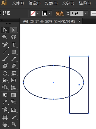 ai怎么剪切图形一部分