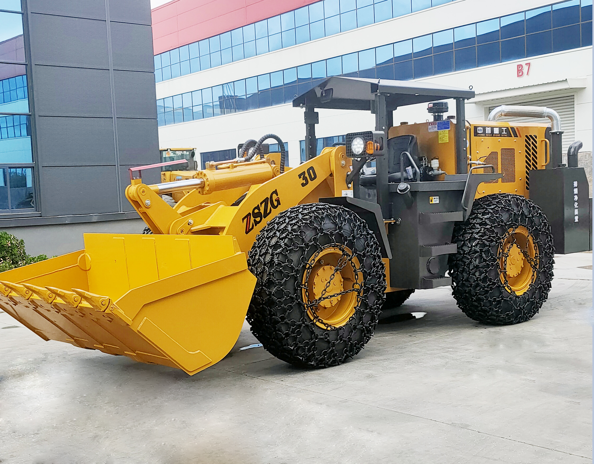 金属矿用国标30矿用装载机井下专用卧式矿井铲车