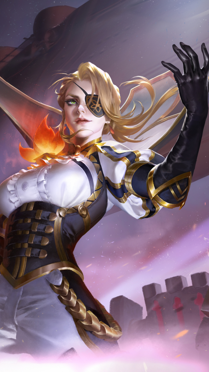 王者荣耀壁纸——米莱狄  历史原型  米莱狄,原型出自法国著名作家