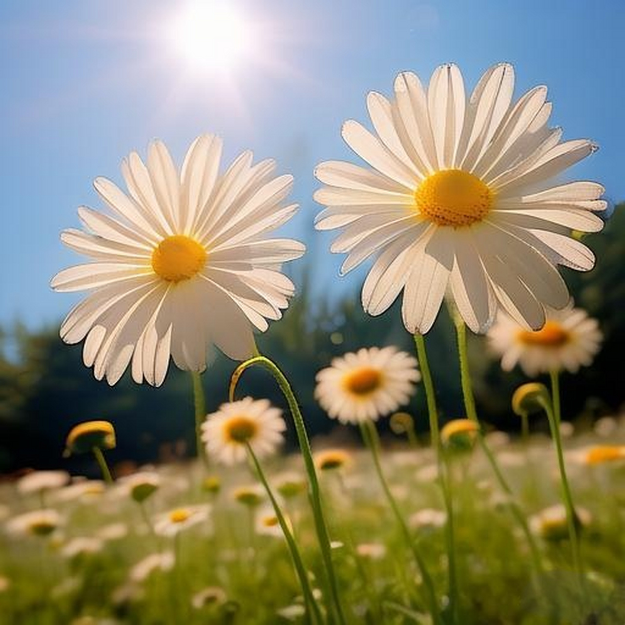 最靓头像壁纸征集赛#  清新唯美小雏菊,你喜欢吗?