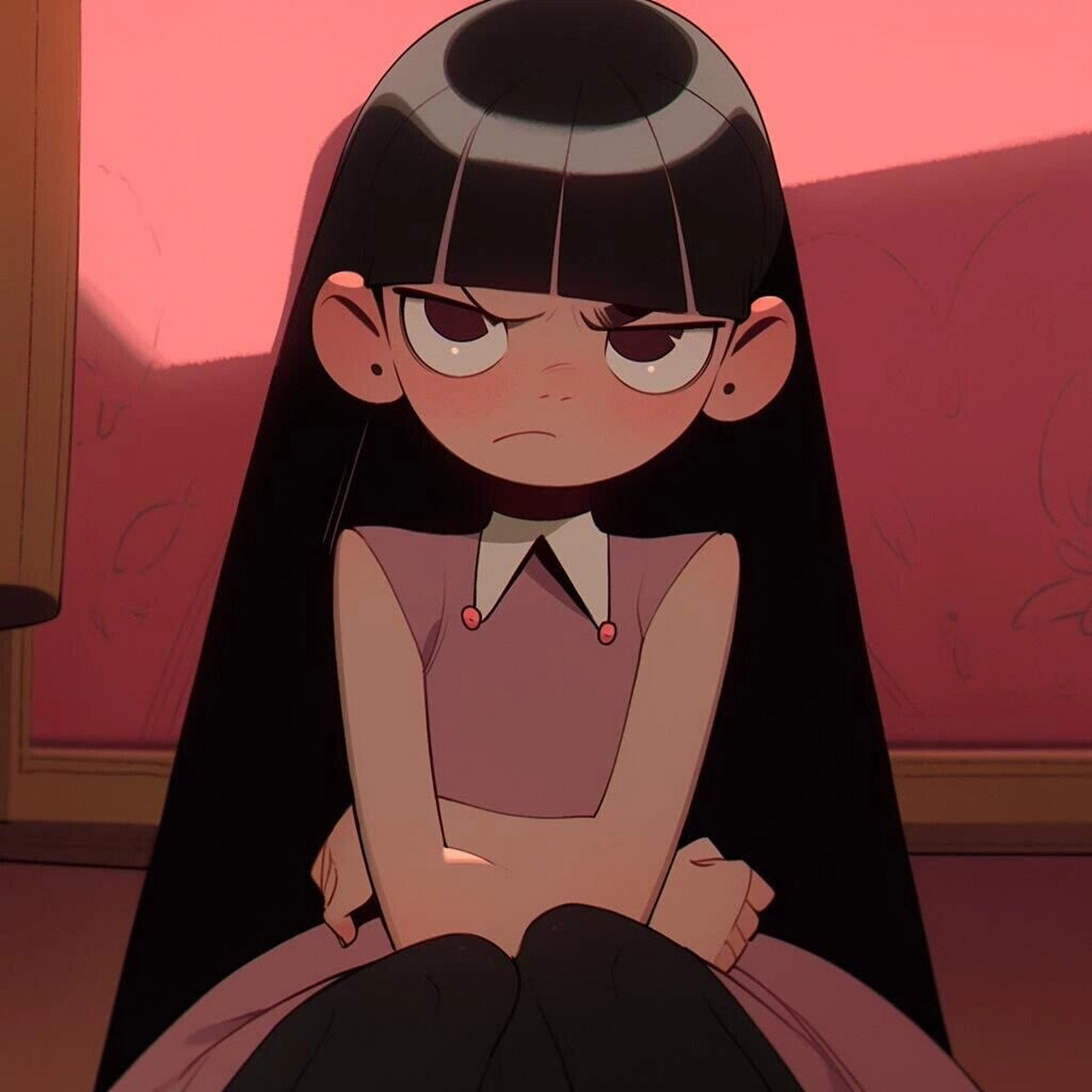 傲娇女生动漫头像~ 小众风格#头像# #最靓头像壁纸征集赛