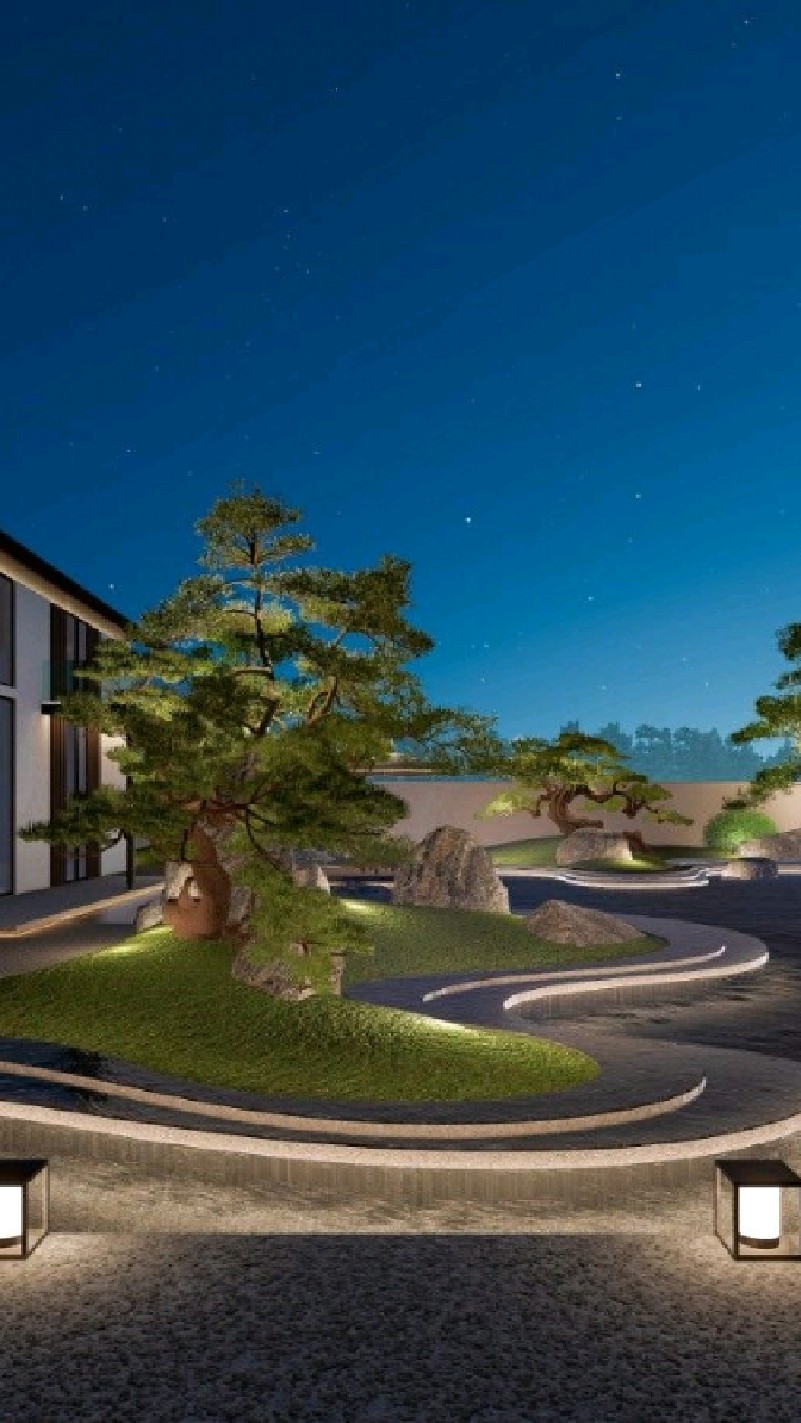 国民老公经常出入的会所,景观设计确实不一样!