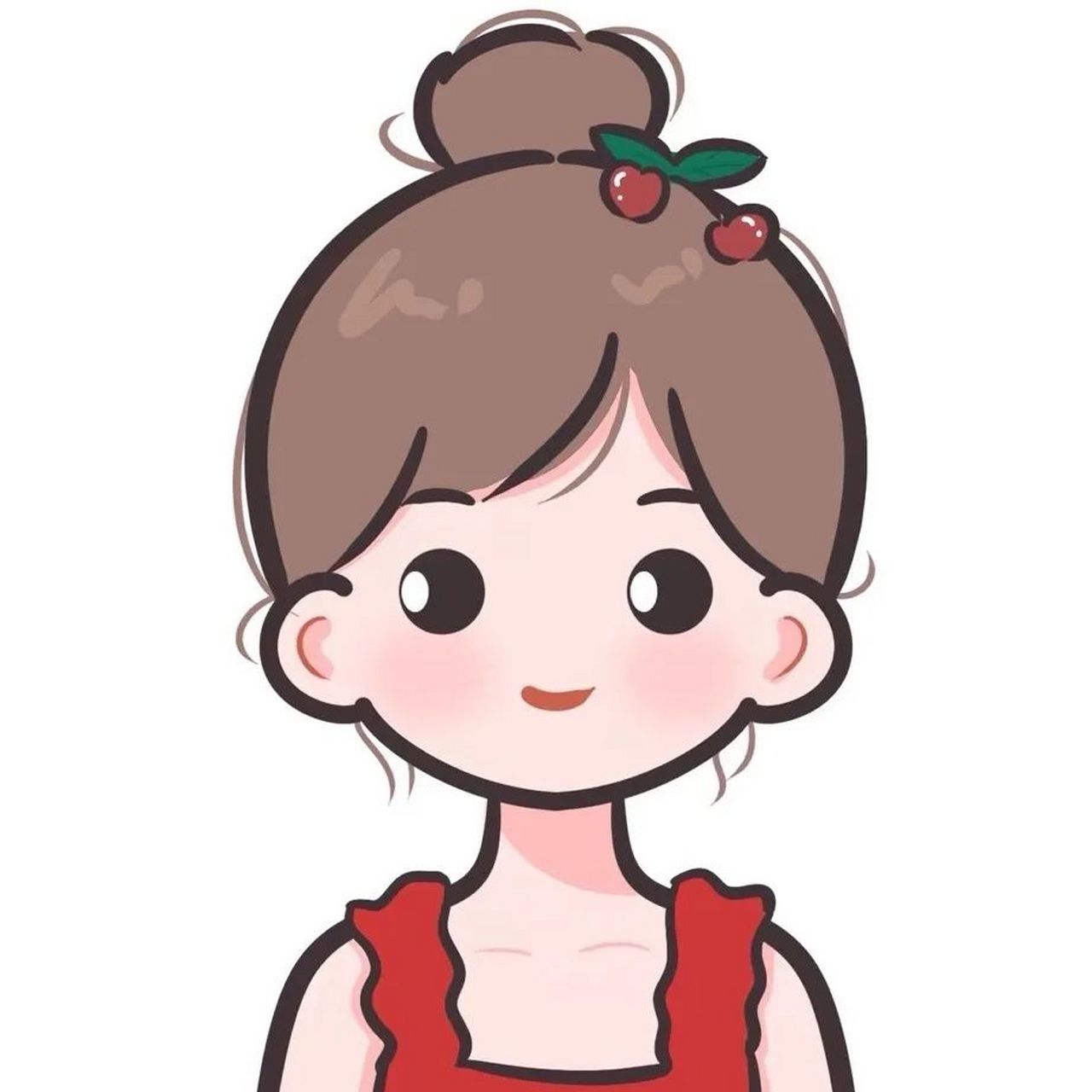 可爱女生头像|越简单越幸福