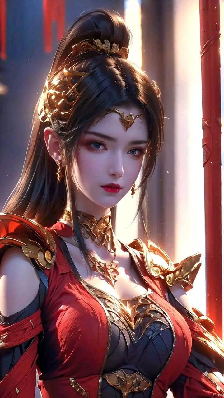 在国漫《斗破苍穹》中,美杜莎女王又名彩鳞,蛇人族女王  在与4星斗皇