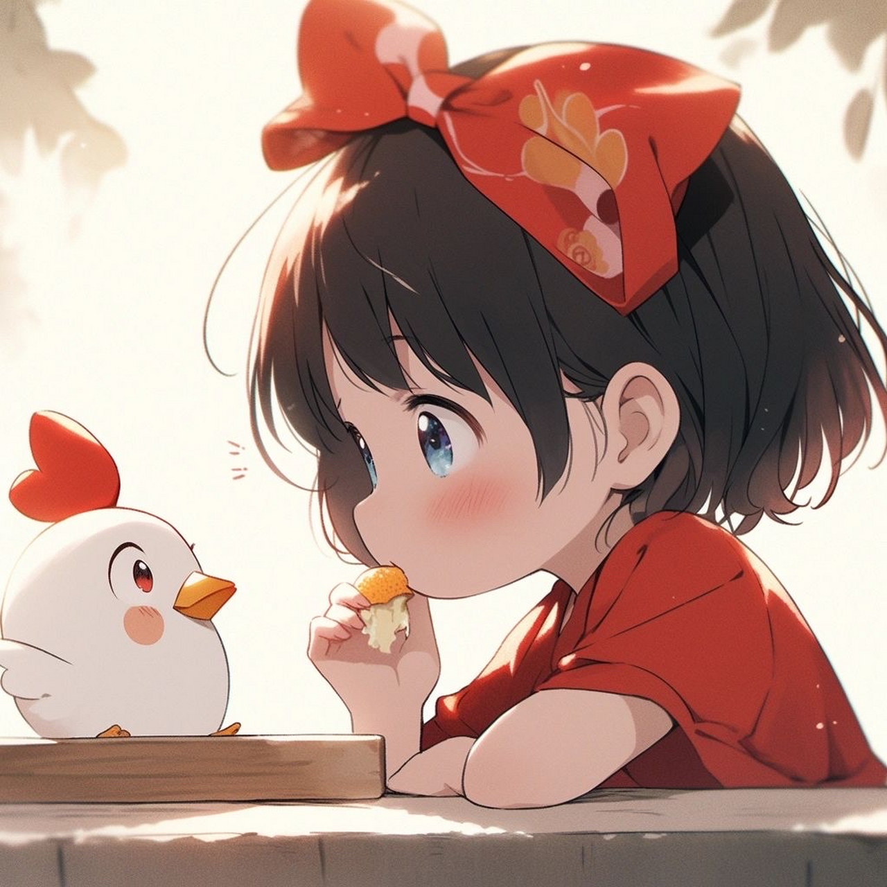 白鸽少女头像 清新脱俗的漫白鸽少女头像,唤醒你的纯净少女心.
