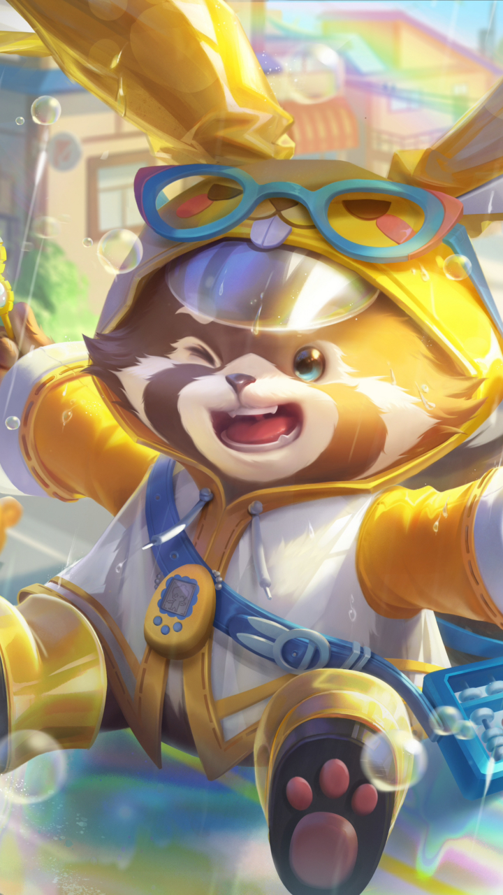 王者荣耀壁纸——梦奇  小家伙天不怕地不怕,以梦为食,为了填饱肚子