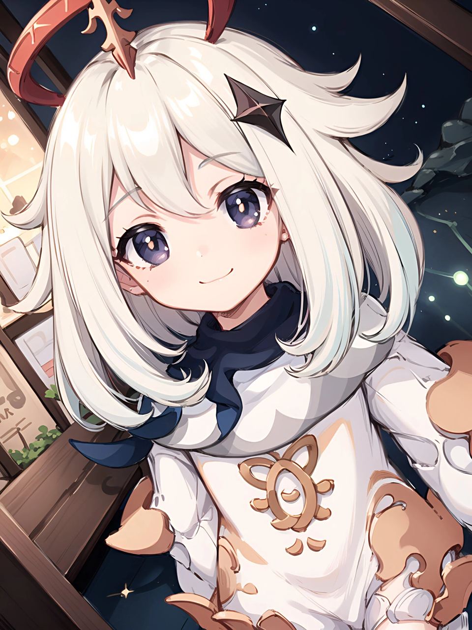 守护你的小派蒙:原神中的温暖与希望 派蒙,一个可爱活泼的小精灵,陪伴