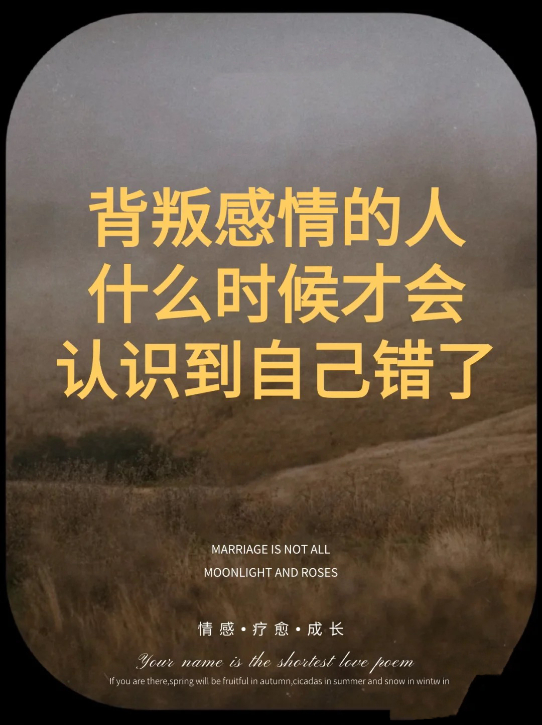 背叛感情的人,什么时候才会认识到自己错了 当你被背叛的时候,你是不