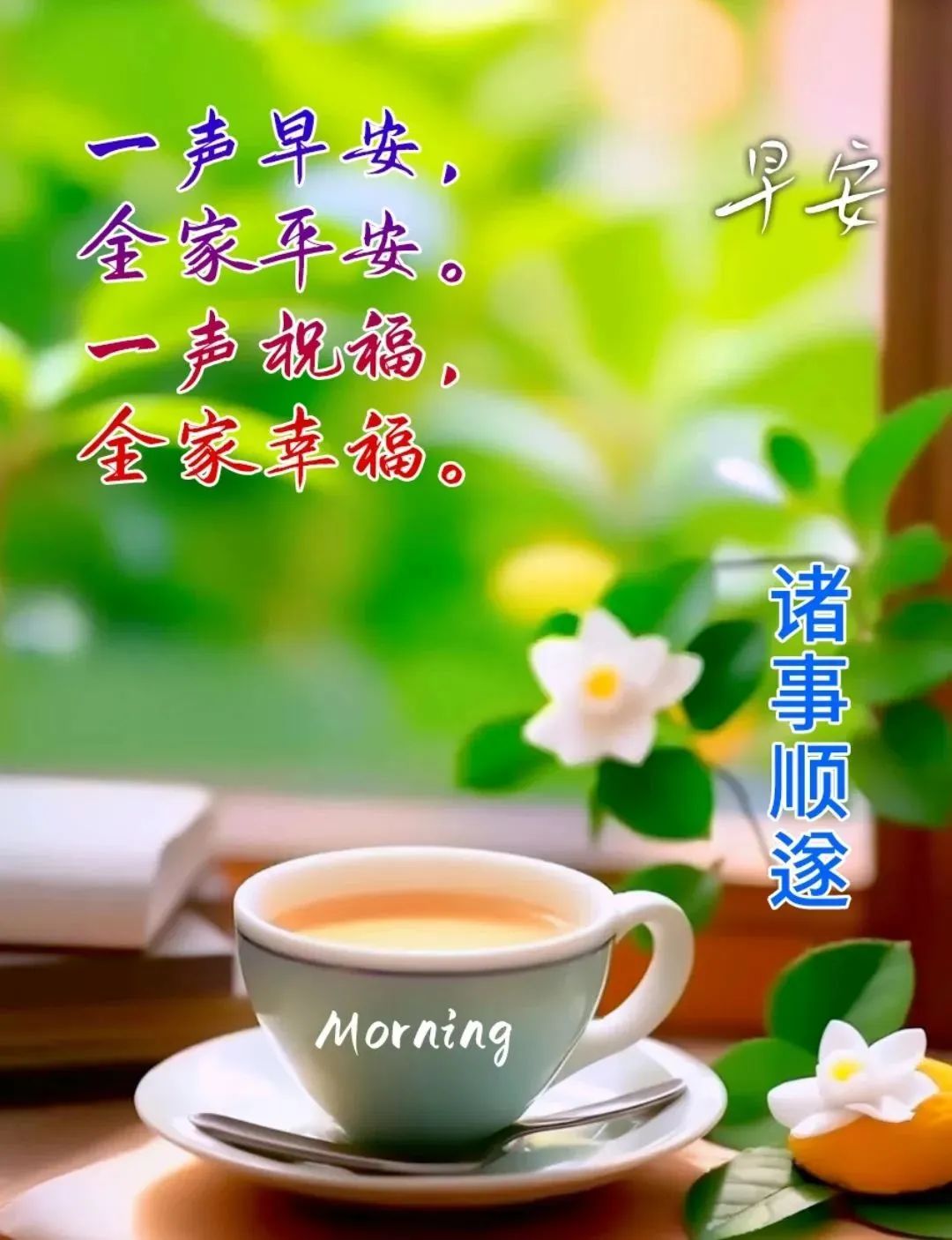 1月24日早上好腊月十四,周三精美创意图片早安祝福,愿福寿安康