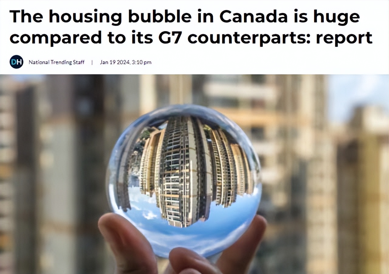 加拿大房地产泡沫大得惊人!美国联邦储备银行报告