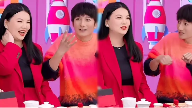 李湘复工回归芒果台 搭档李维嘉直播带货笑容可掬