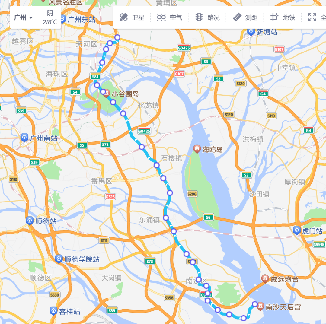 广州地铁4号线线路图图片