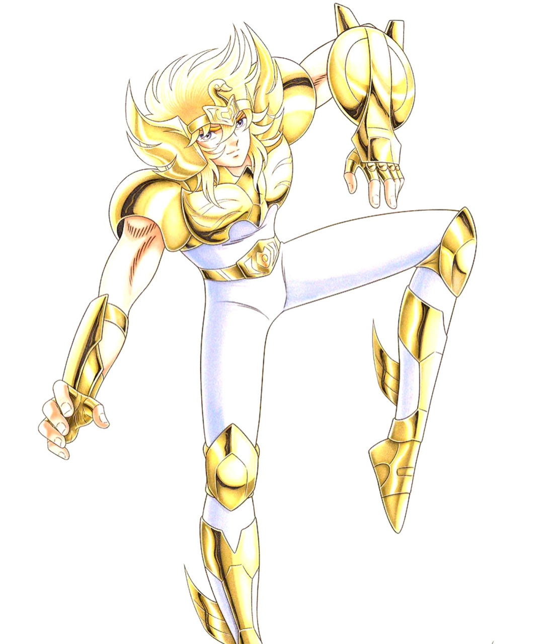 1月23日是《圣斗士星矢》中青铜圣斗士白鸟座冰河的生日,画师marco