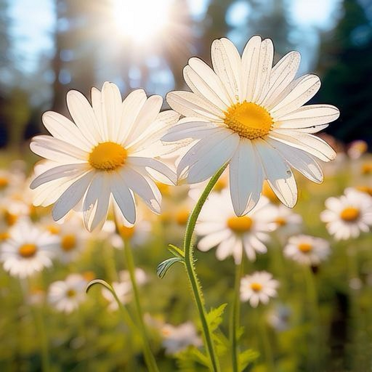 最靓头像壁纸征集赛#  清新唯美小雏菊,你喜欢吗?