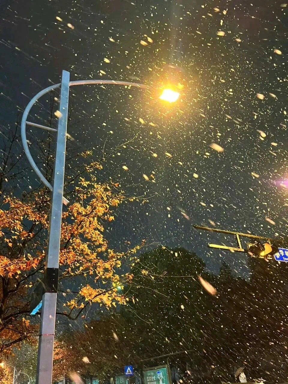 氛围感初雪文案  1. 冬天快乐清单来啦!