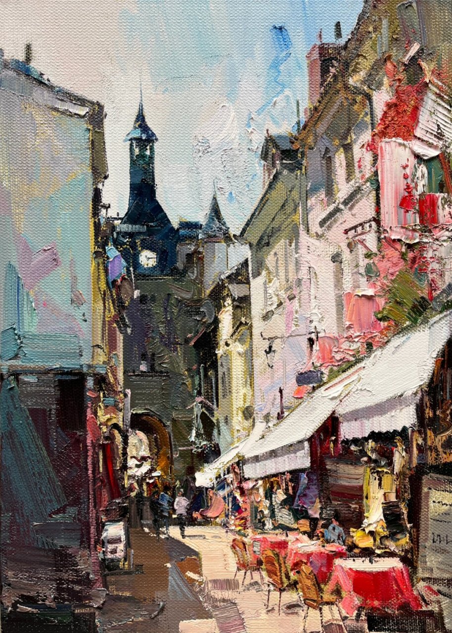 一个带步骤和实景资料的欧洲街景