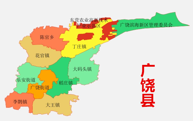 广饶县规划局最新地图图片