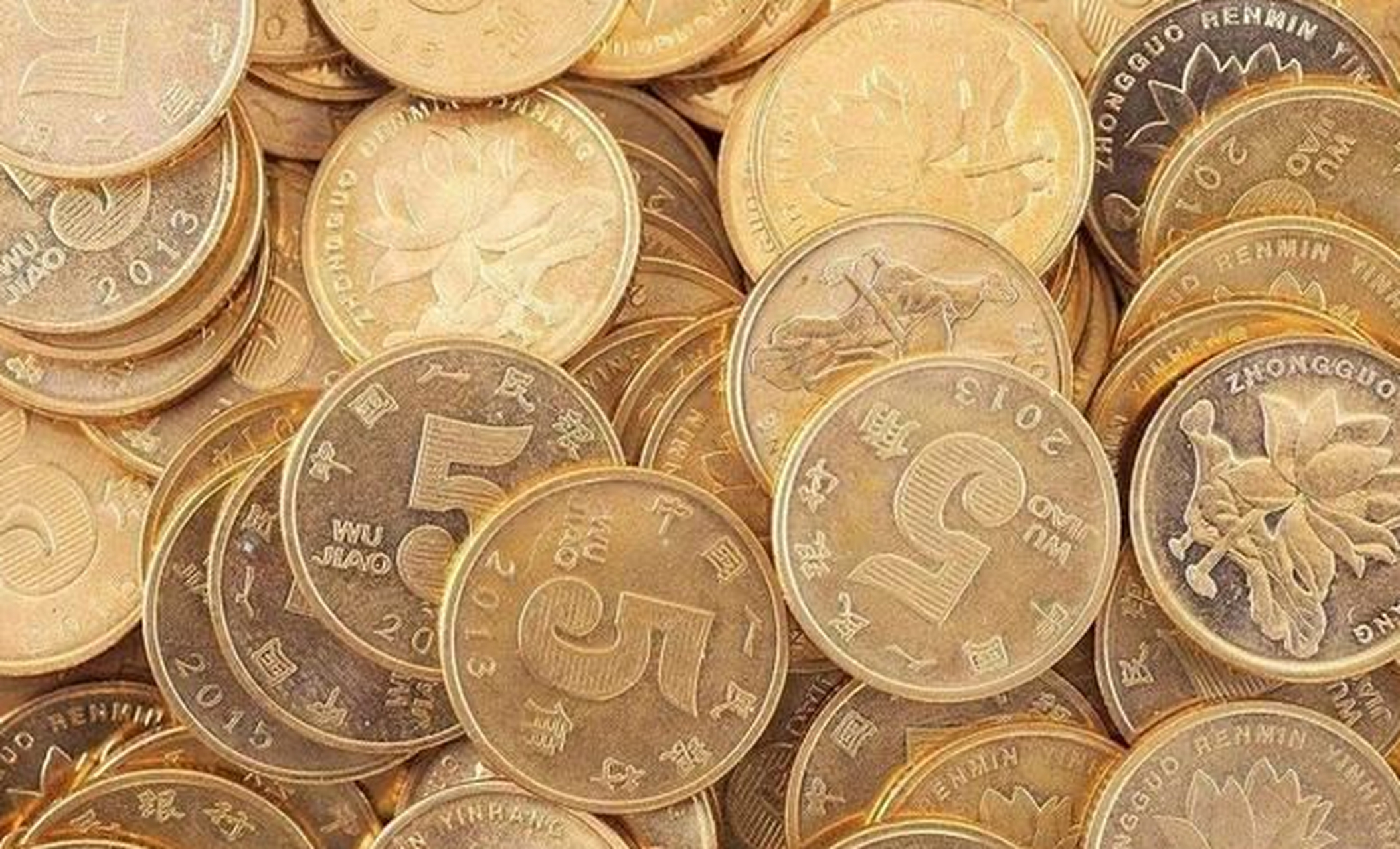 972019年荷花五角硬币大变样!由金黄变为雪白,再也不发行了.