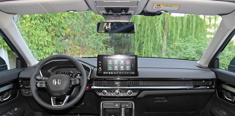 本田新cr-v设计曝光,换装矩形中网 竖向中控屏,最快年底发布